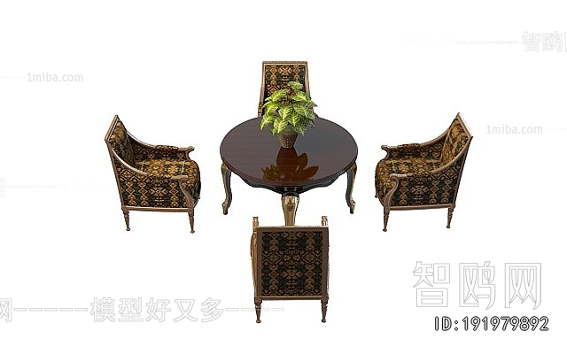 European Style Leisure Table And Chair