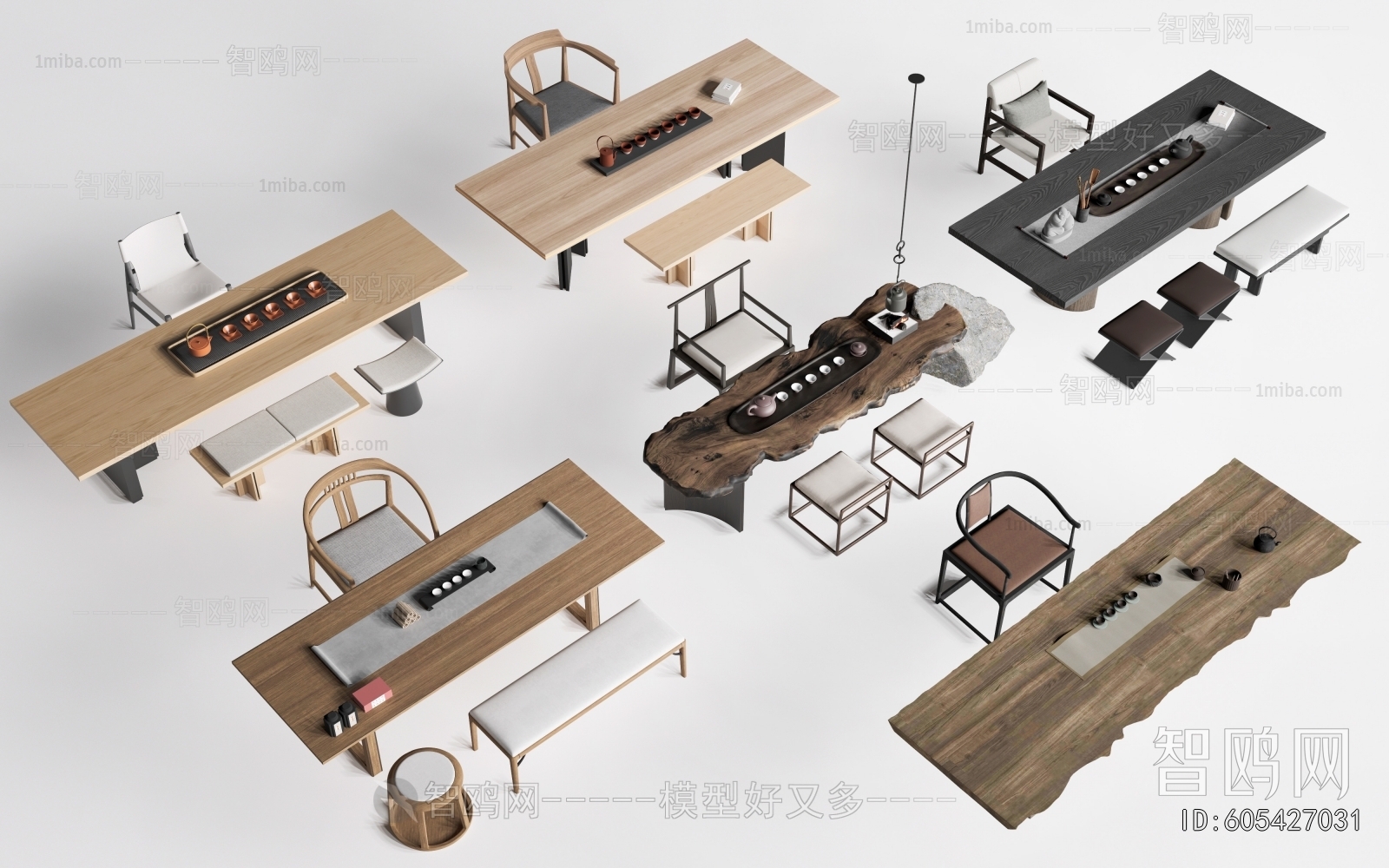 New Chinese Style Tea Tables And Chairs
