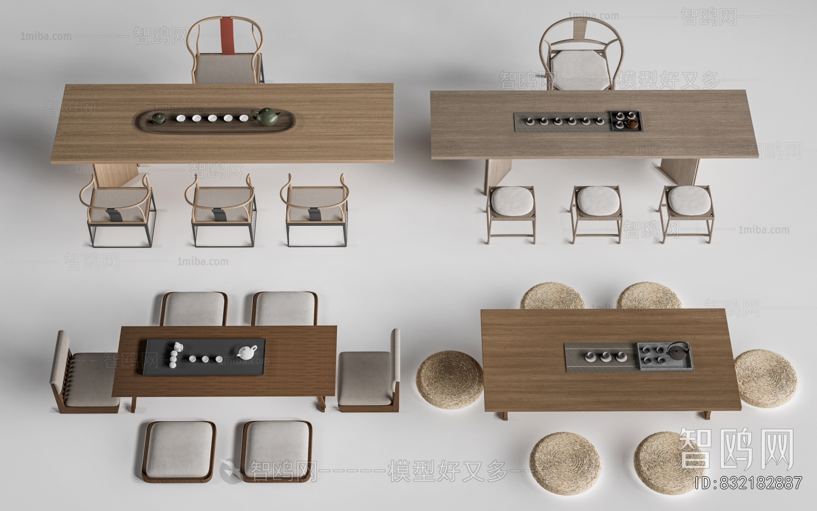 New Chinese Style Tea Tables And Chairs