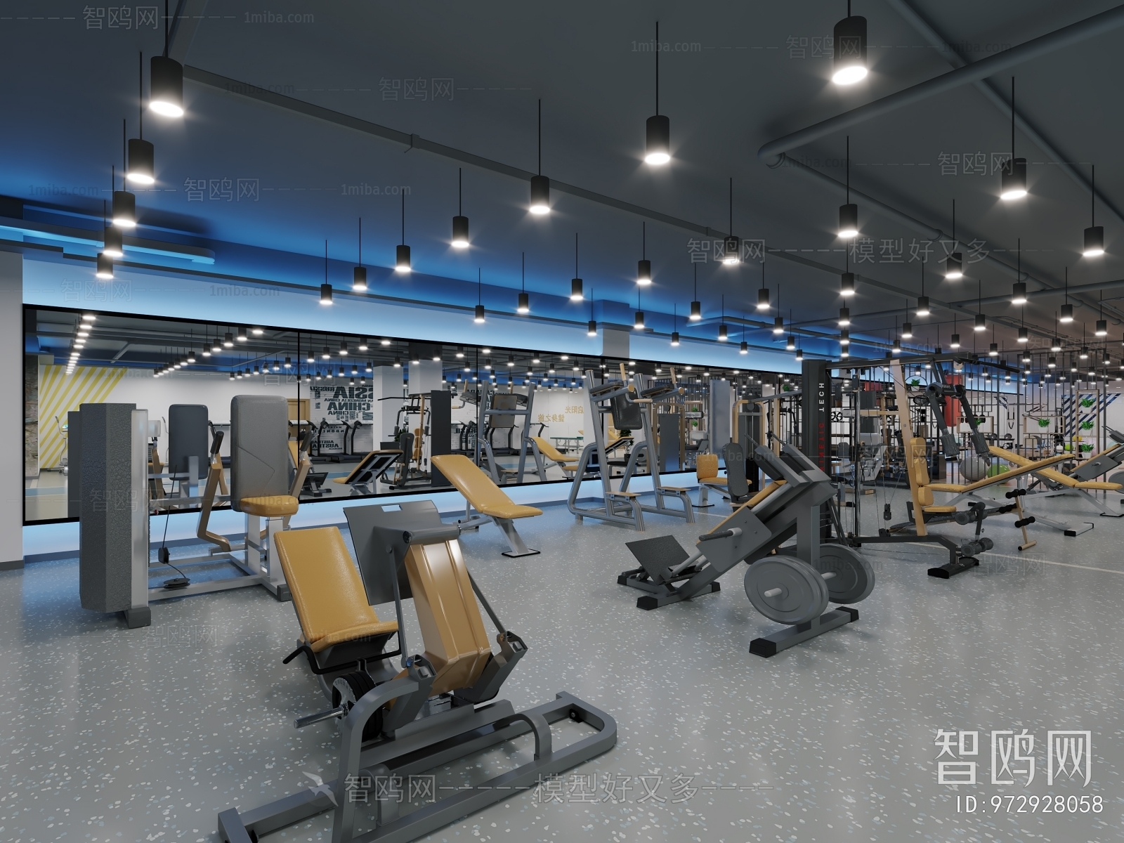 Industrial Style Gym