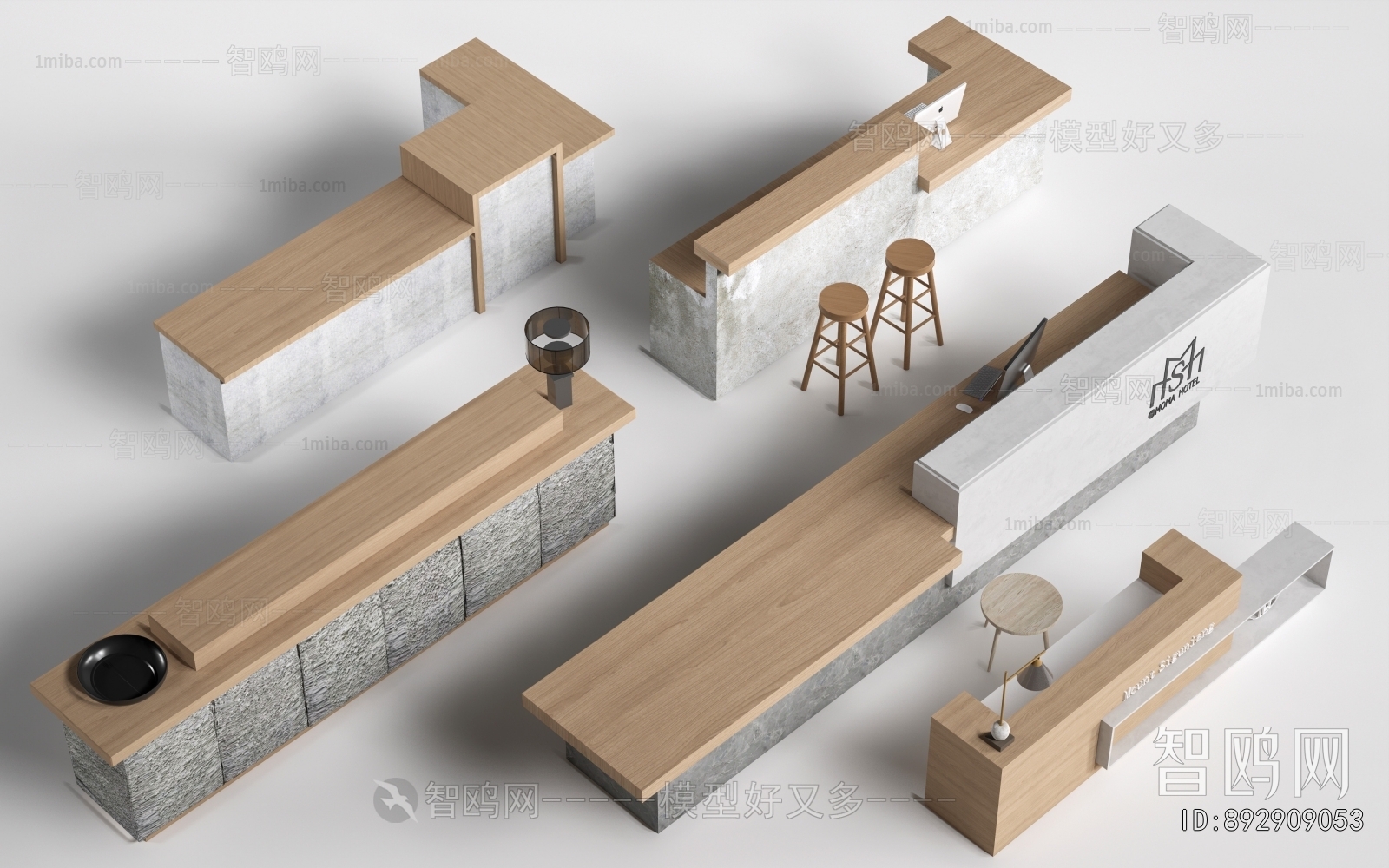 Modern Reception Desk