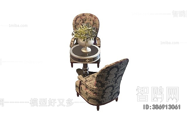 European Style Single Sofa