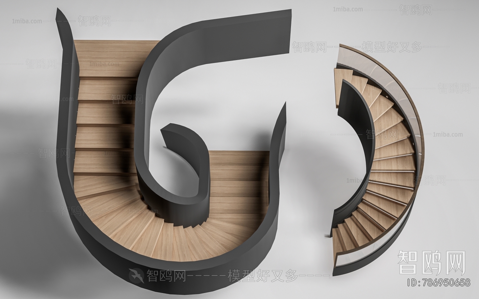 Modern Rotating Staircase