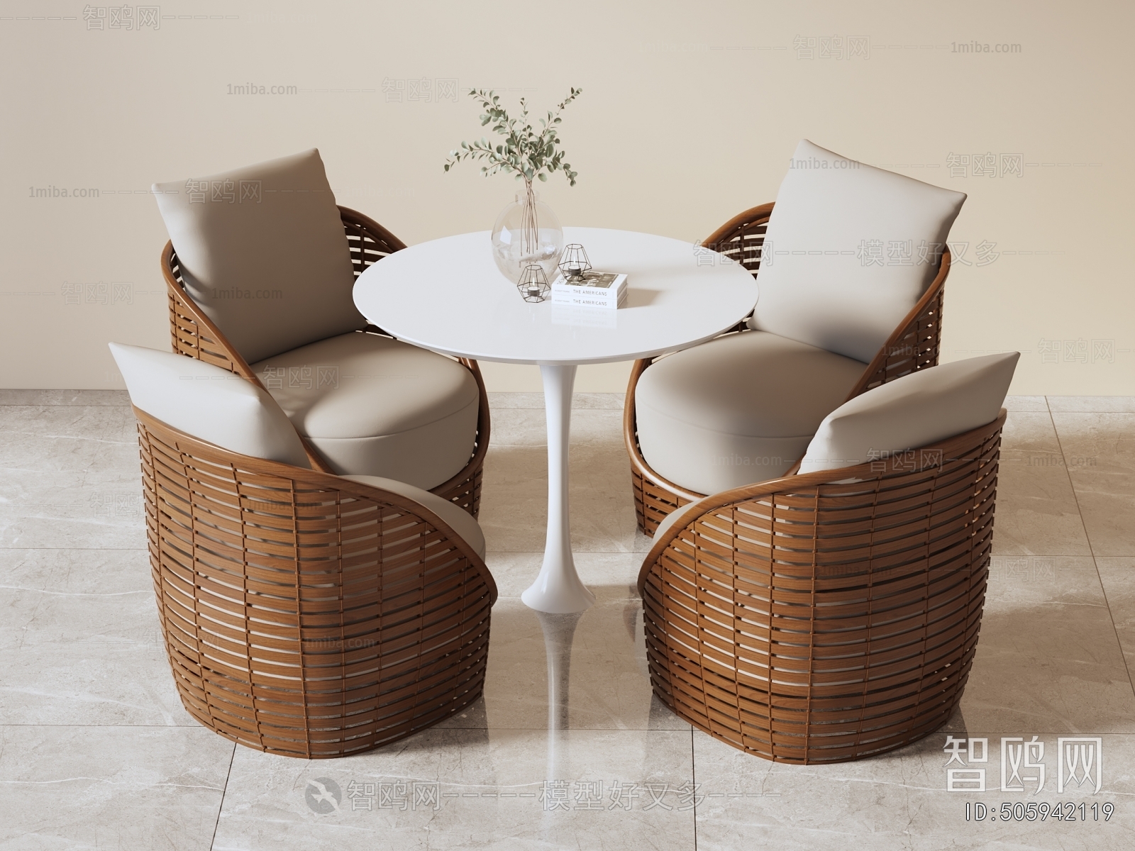 Modern Leisure Table And Chair