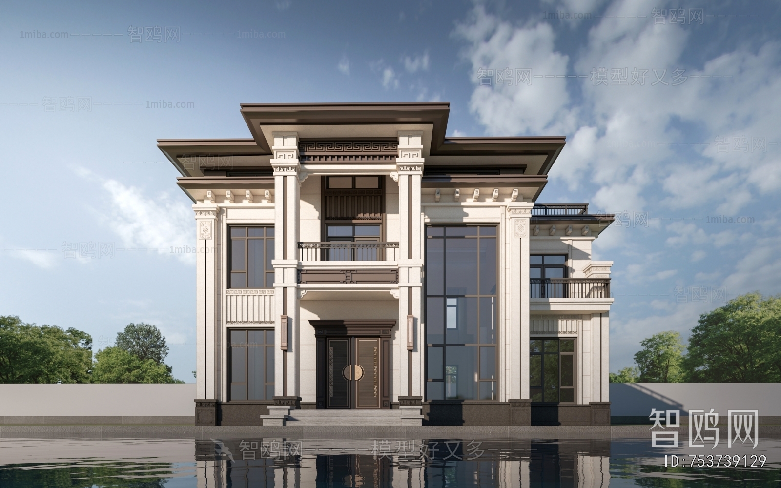 New Chinese Style Detached Villa
