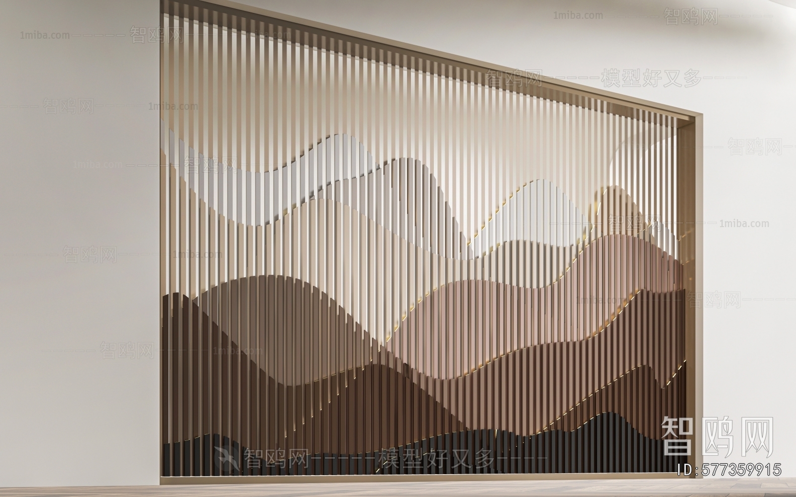 New Chinese Style TV Wall