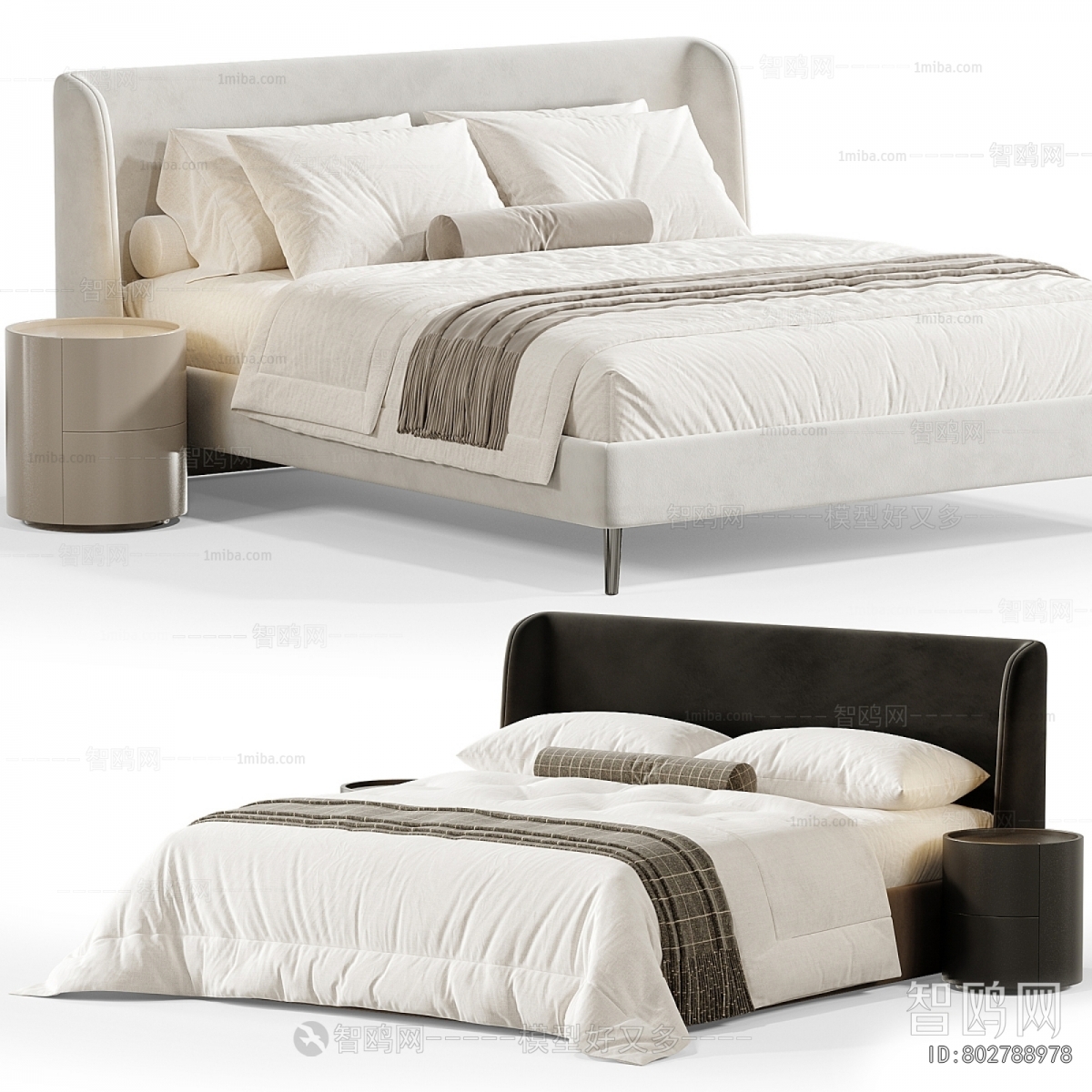 Modern Double Bed