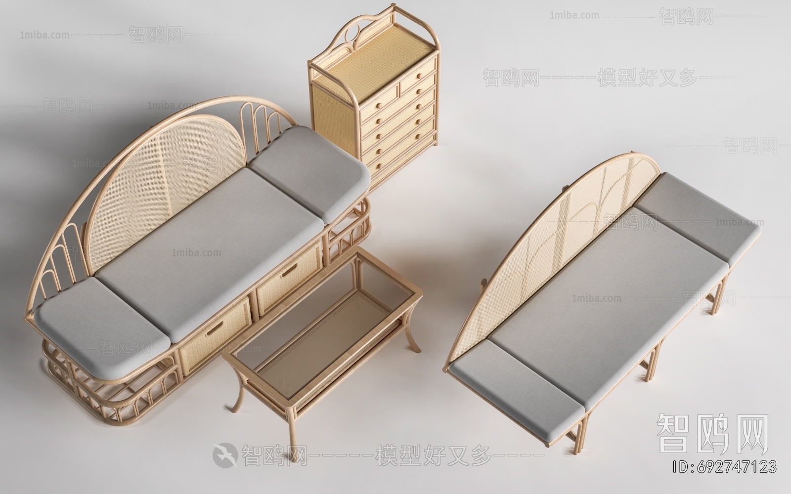 Modern Multi Person Sofa