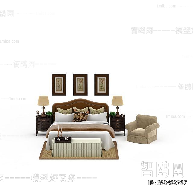 European Style Double Bed
