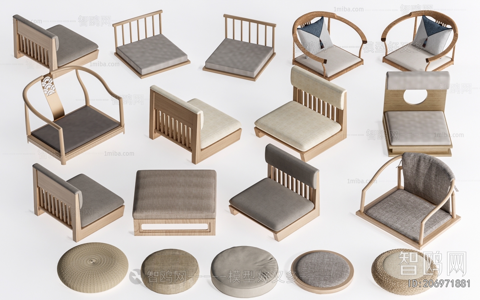 New Chinese Style Cushion