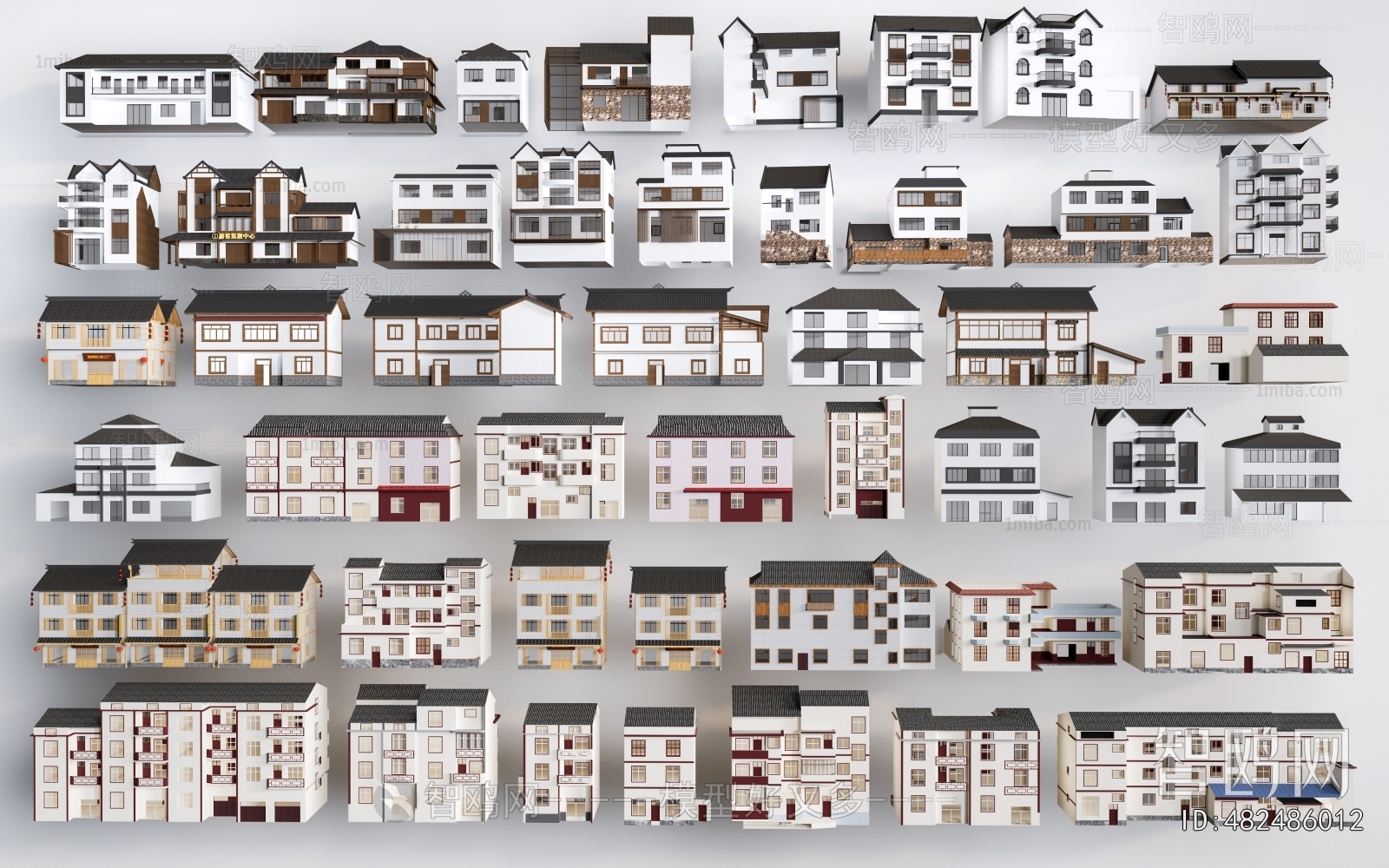 New Chinese Style Residential Building