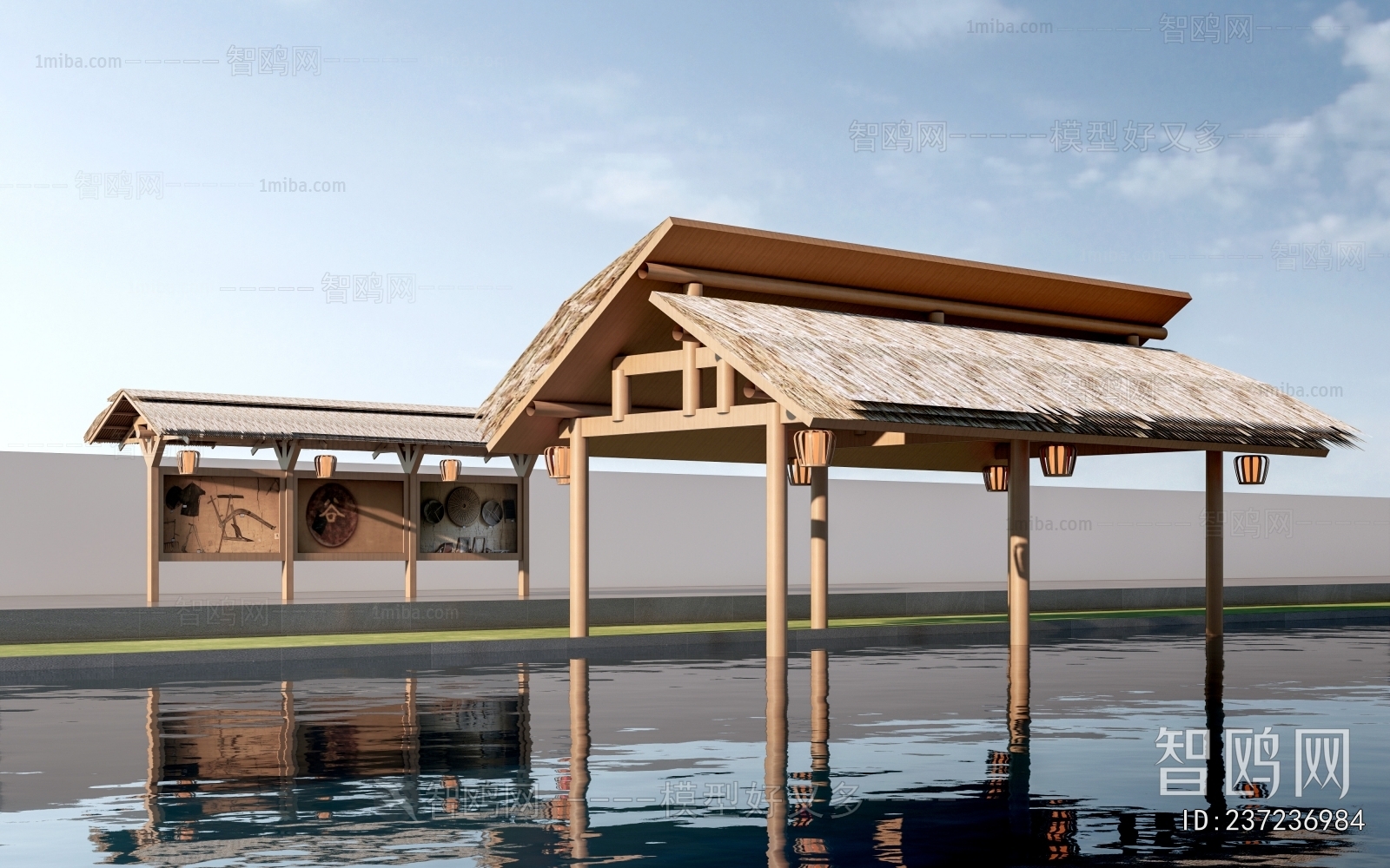 New Chinese Style Pavilion