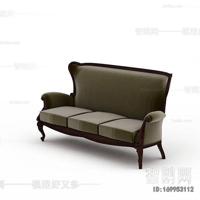 European Style Three-seat Sofa