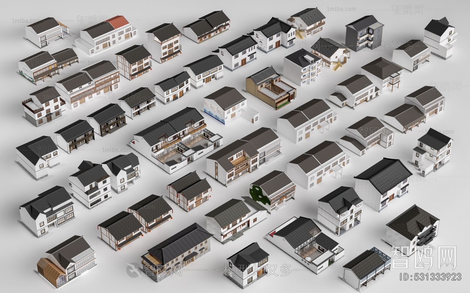 New Chinese Style Residential Building