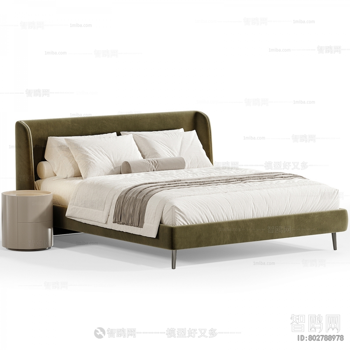 Modern Double Bed