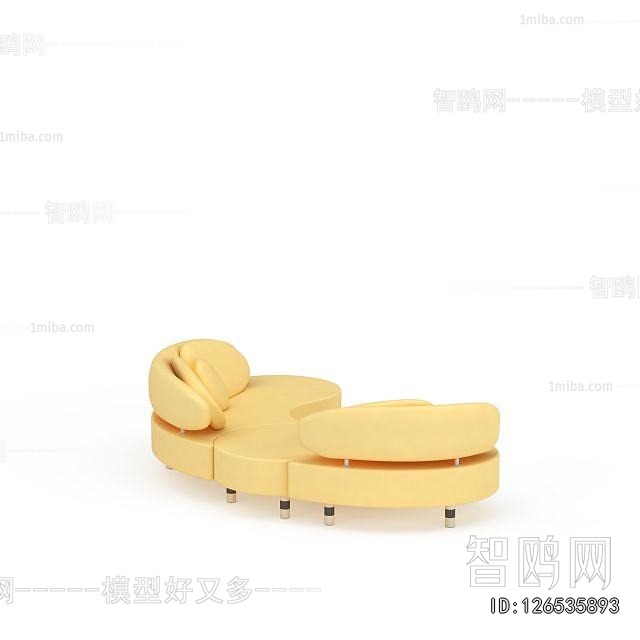 Modern Curved Sofa