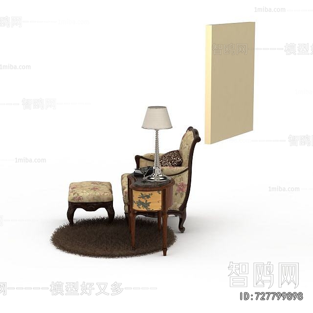 European Style Single Sofa