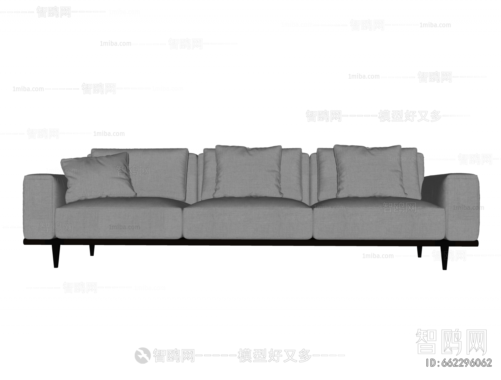 Modern Three-seat Sofa