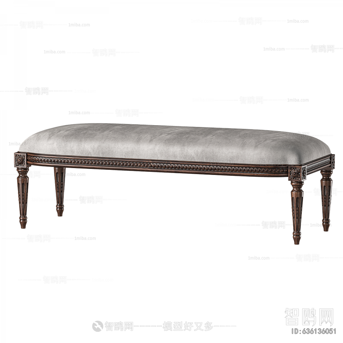 French Style Stool For Changing Shoes