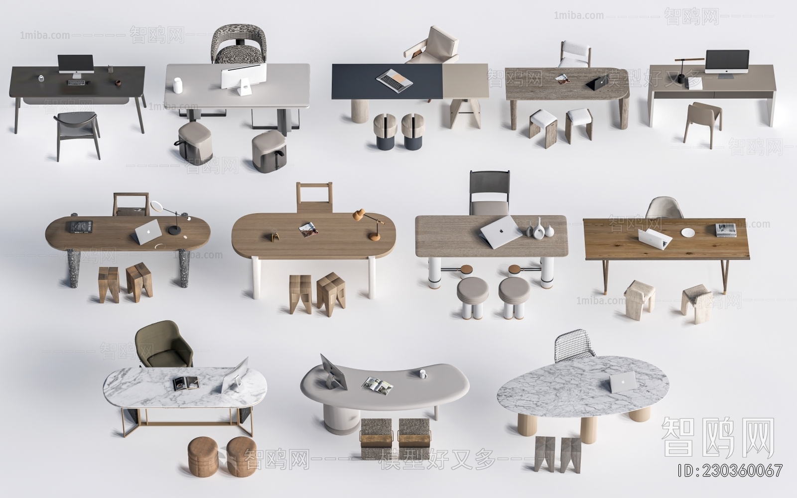 Modern Office Desk And Chair