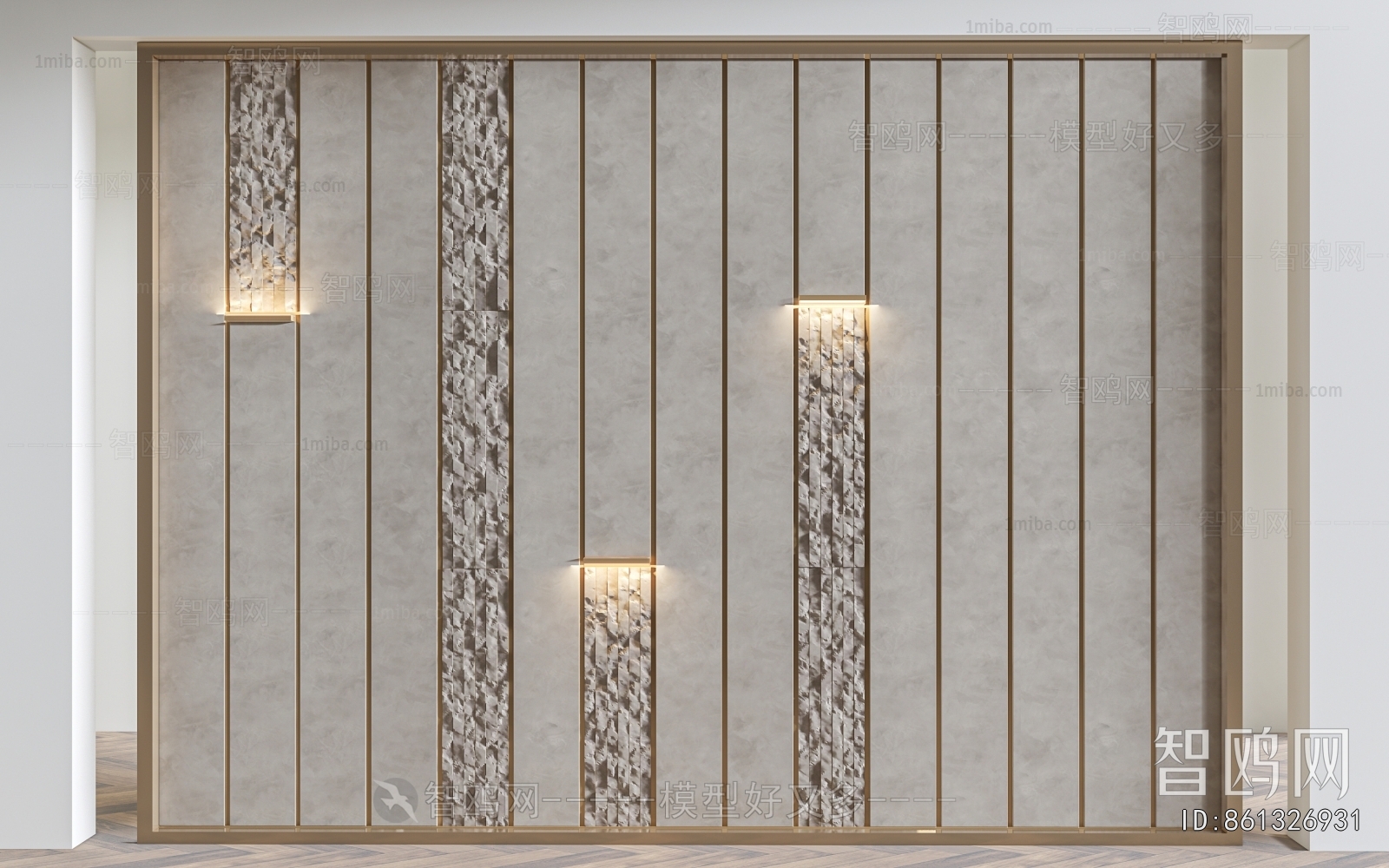 New Chinese Style TV Wall