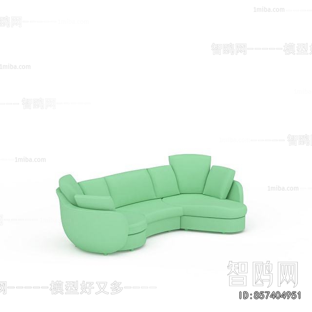 Modern Curved Sofa