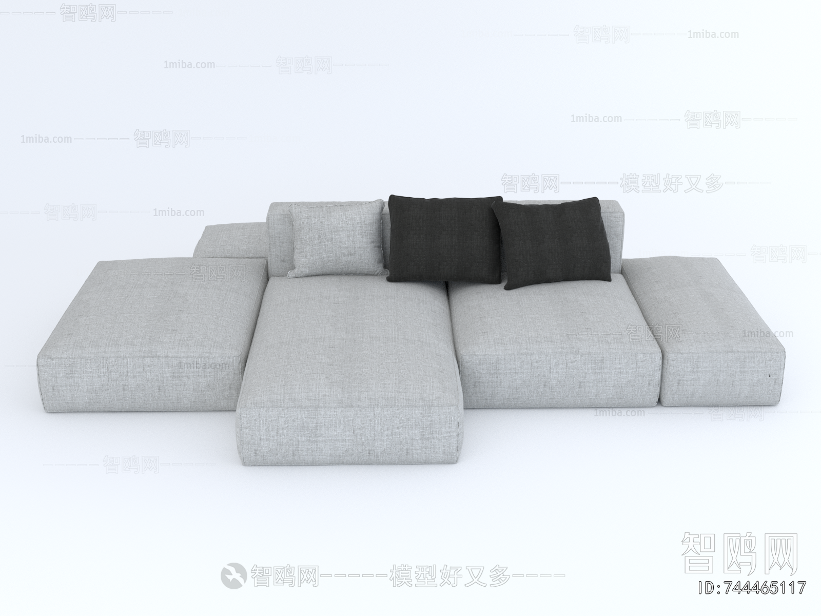 Modern Multi Person Sofa