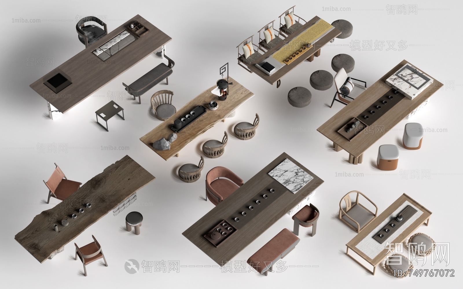 New Chinese Style Tea Tables And Chairs