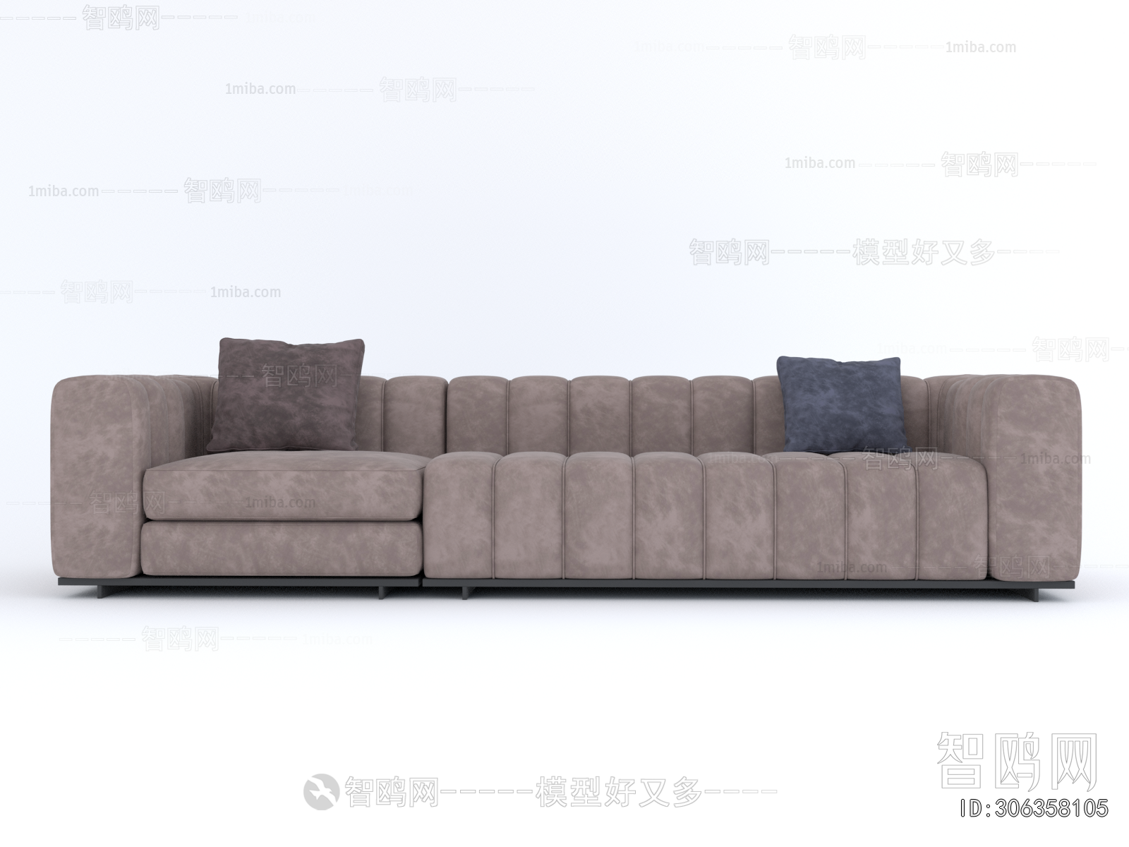 Modern Three-seat Sofa
