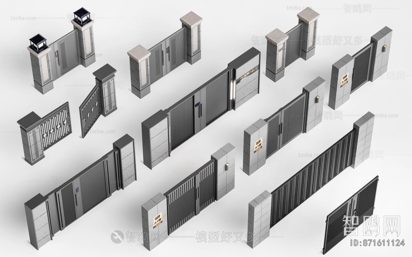 New Chinese Style Gate