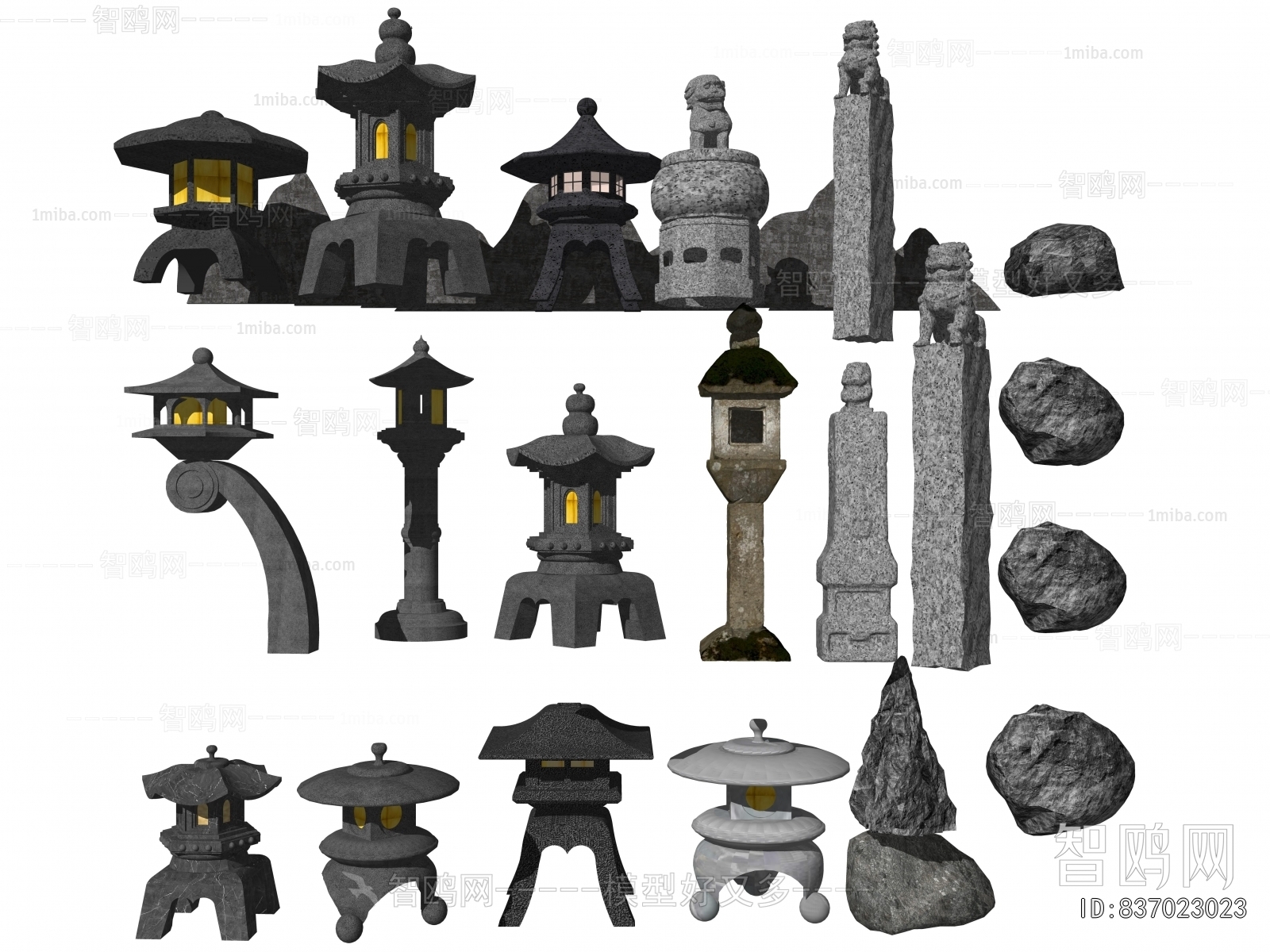 New Chinese Style Outdoor Light