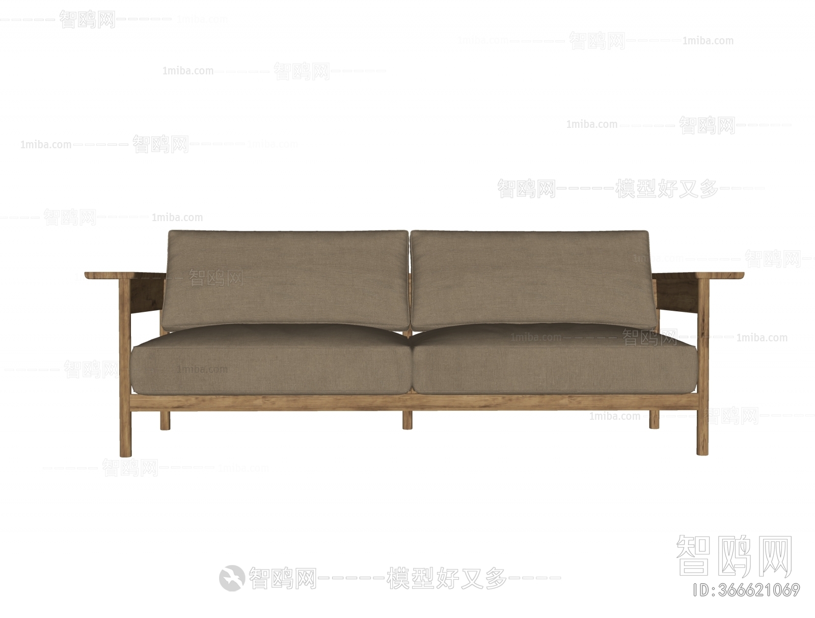 New Chinese Style A Sofa For Two