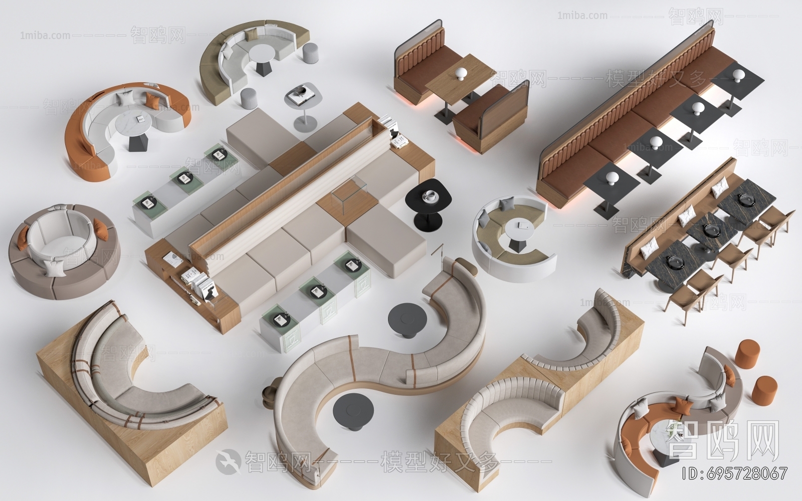 Modern Card Seat Sofa