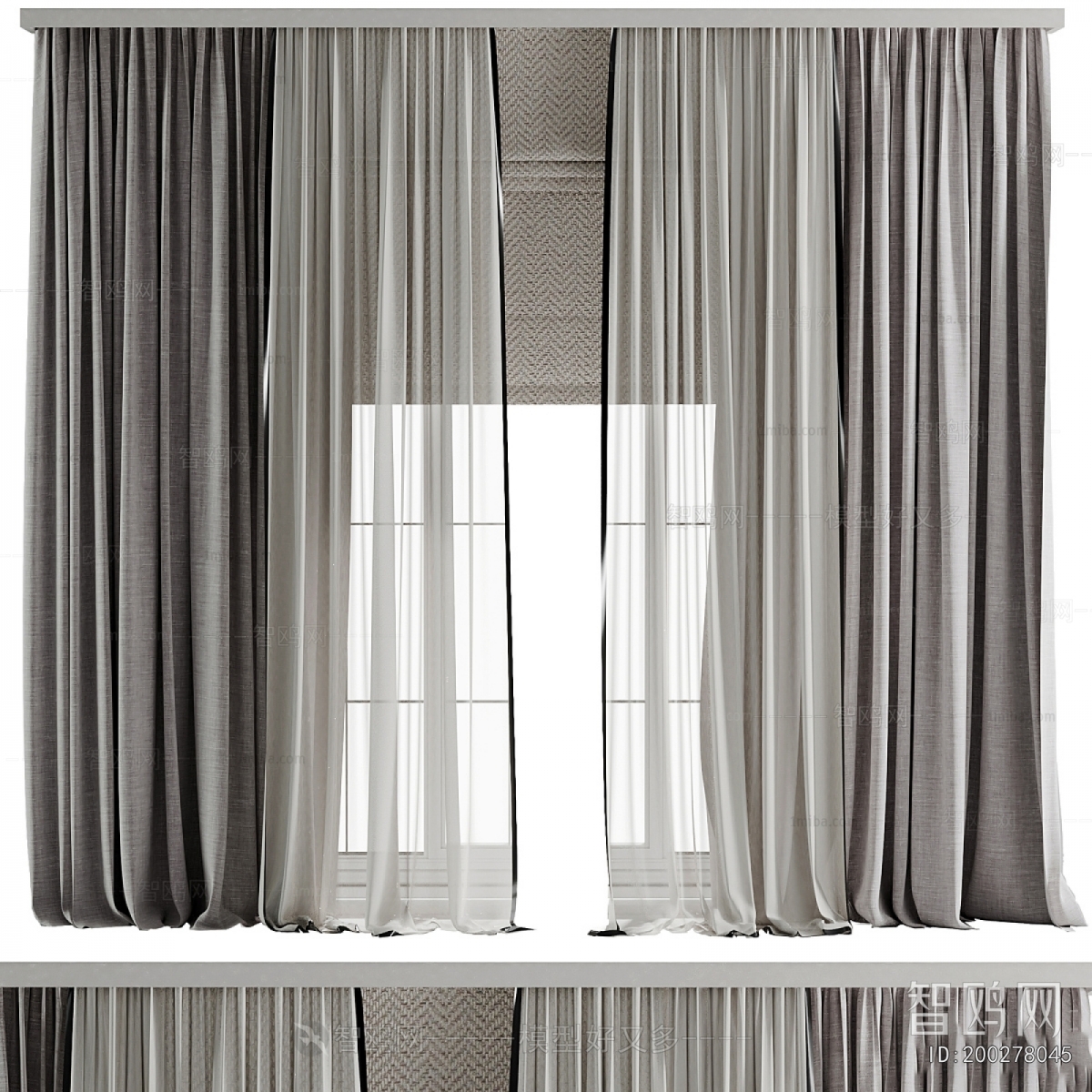 Modern The Curtain