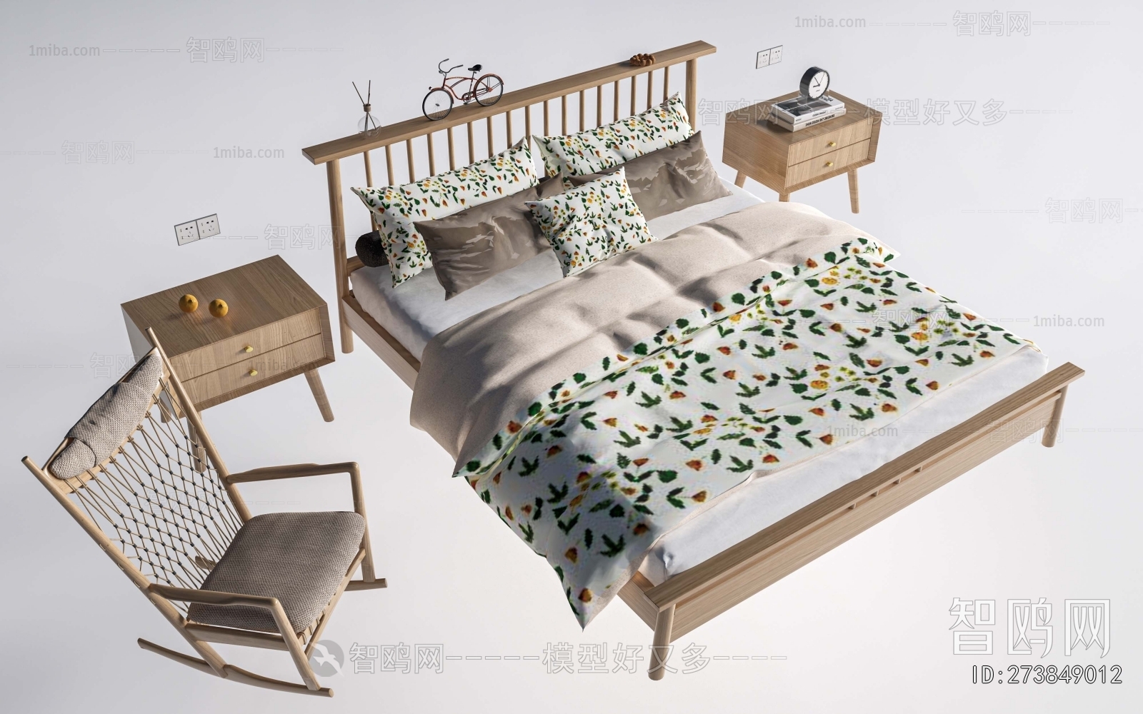 Modern Double Bed