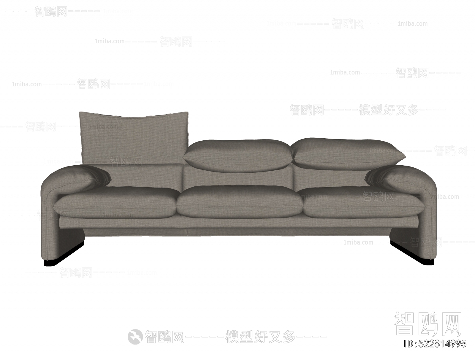 Modern Three-seat Sofa