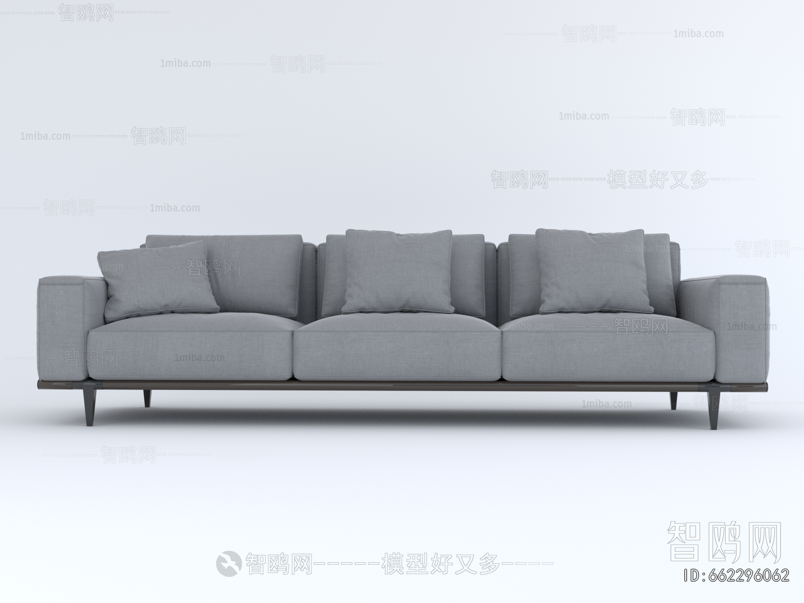 Modern Three-seat Sofa