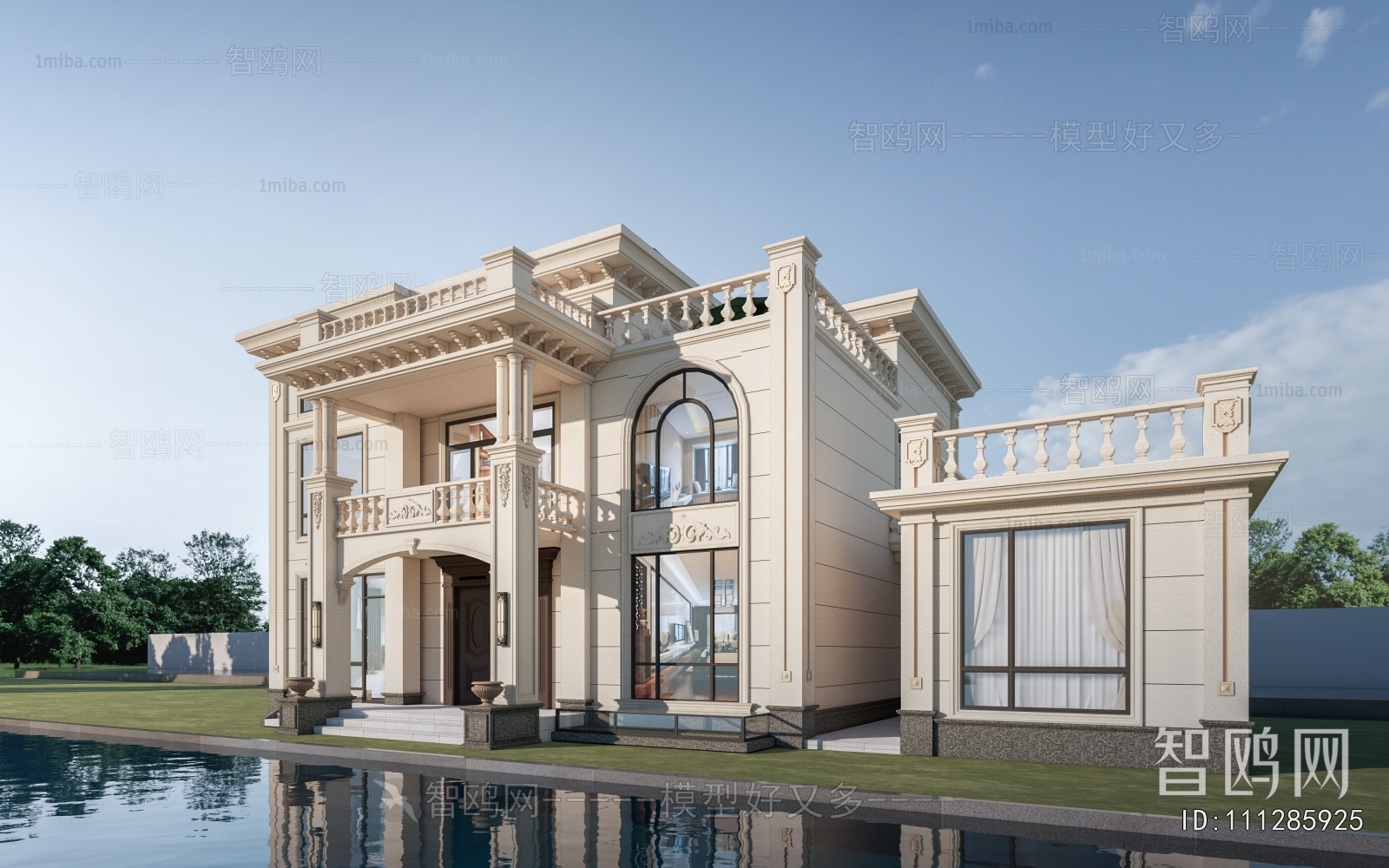 Simple European Style Detached Villa