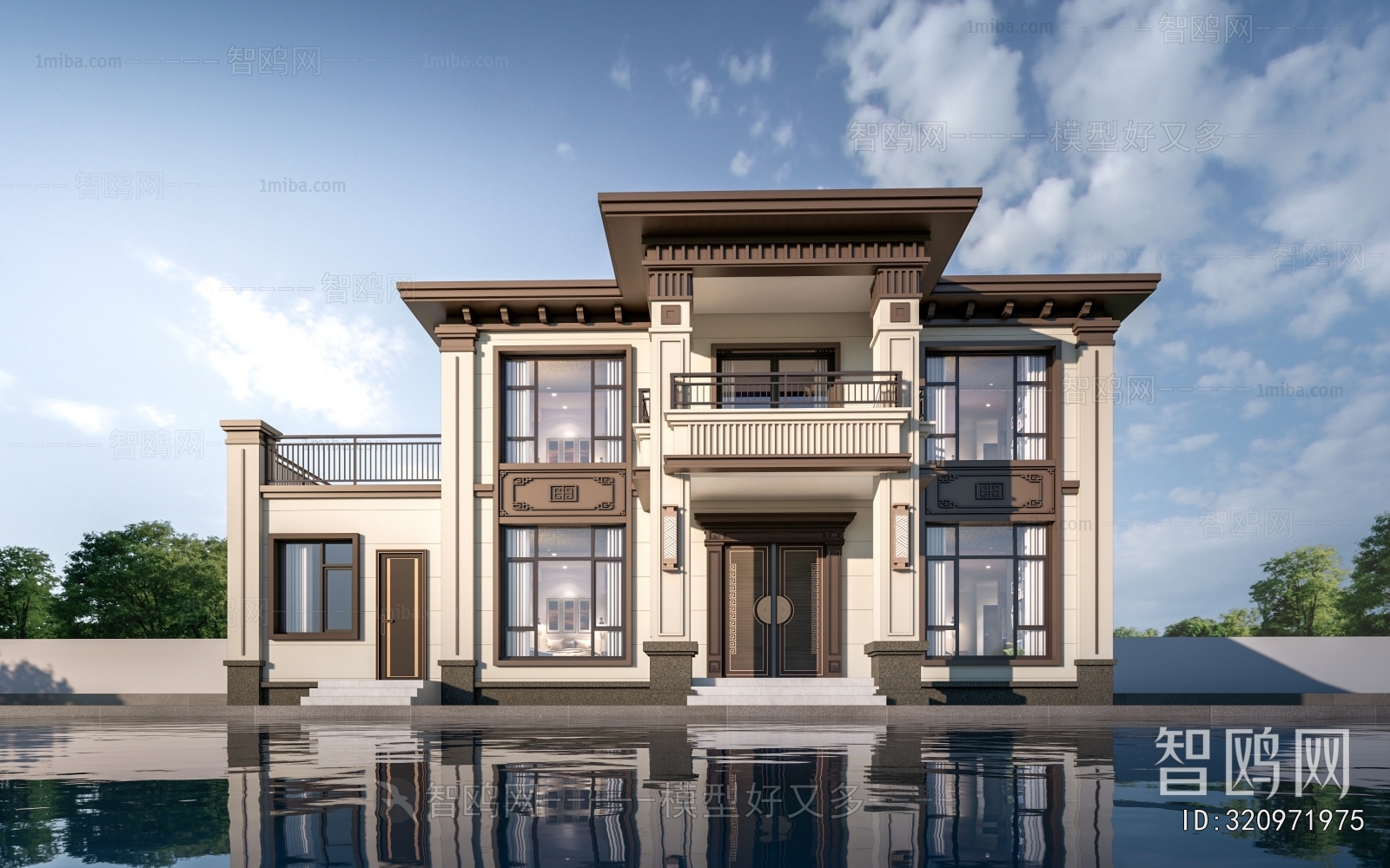 New Chinese Style Detached Villa