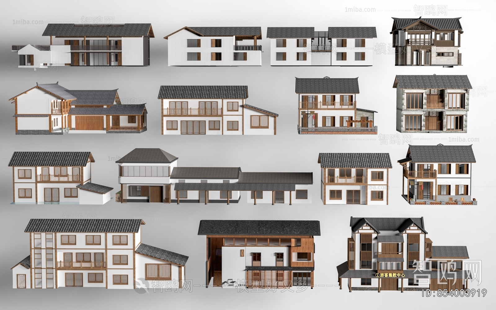 New Chinese Style Residential Building
