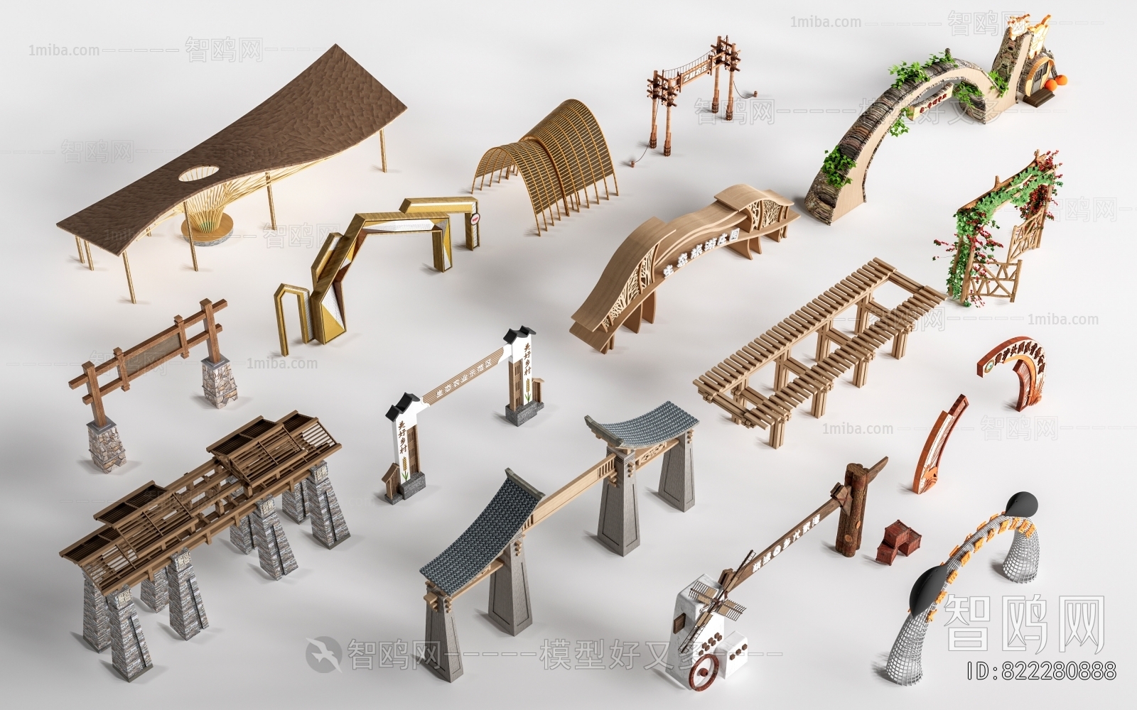 New Chinese Style Facade Element