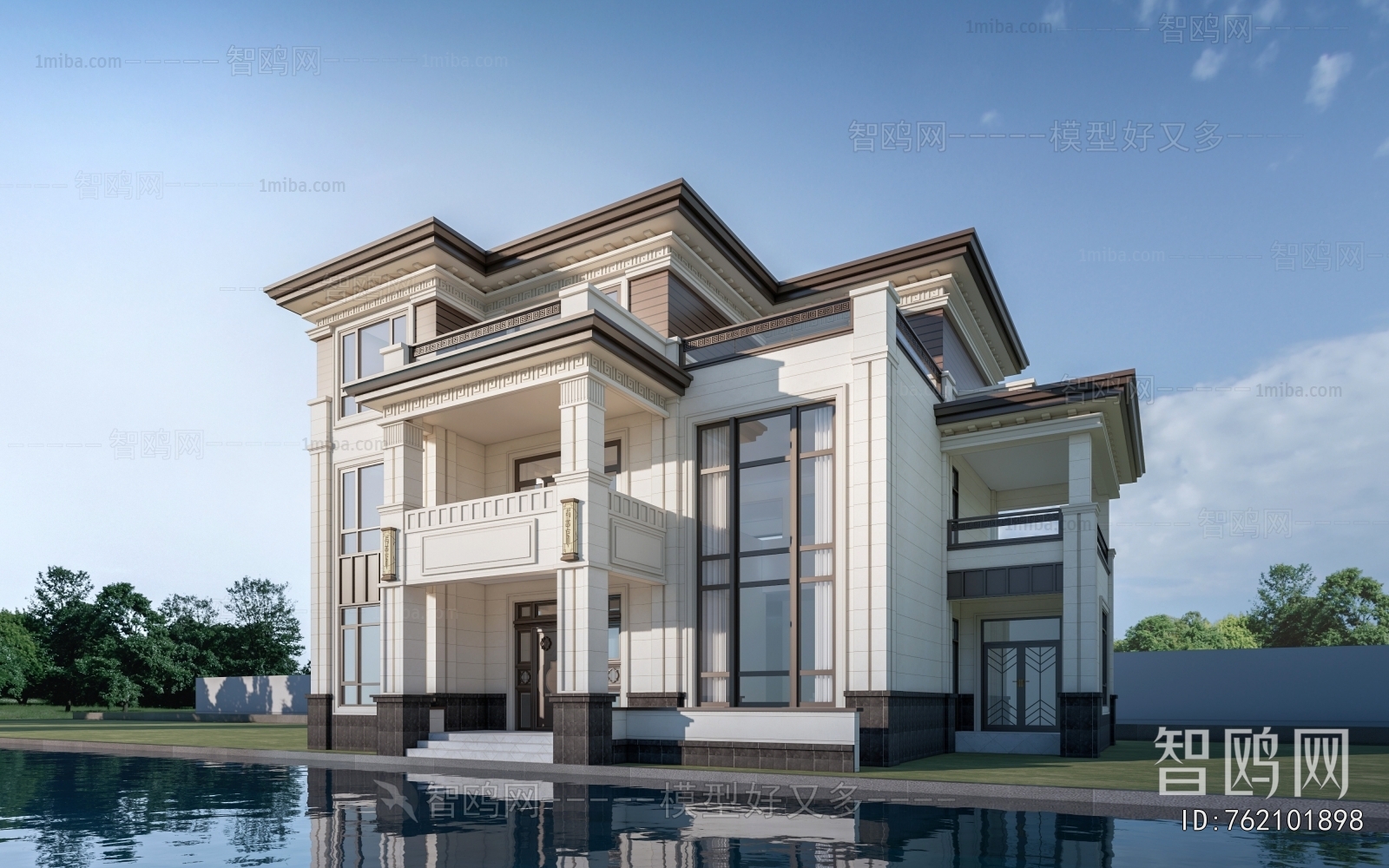 New Chinese Style Detached Villa