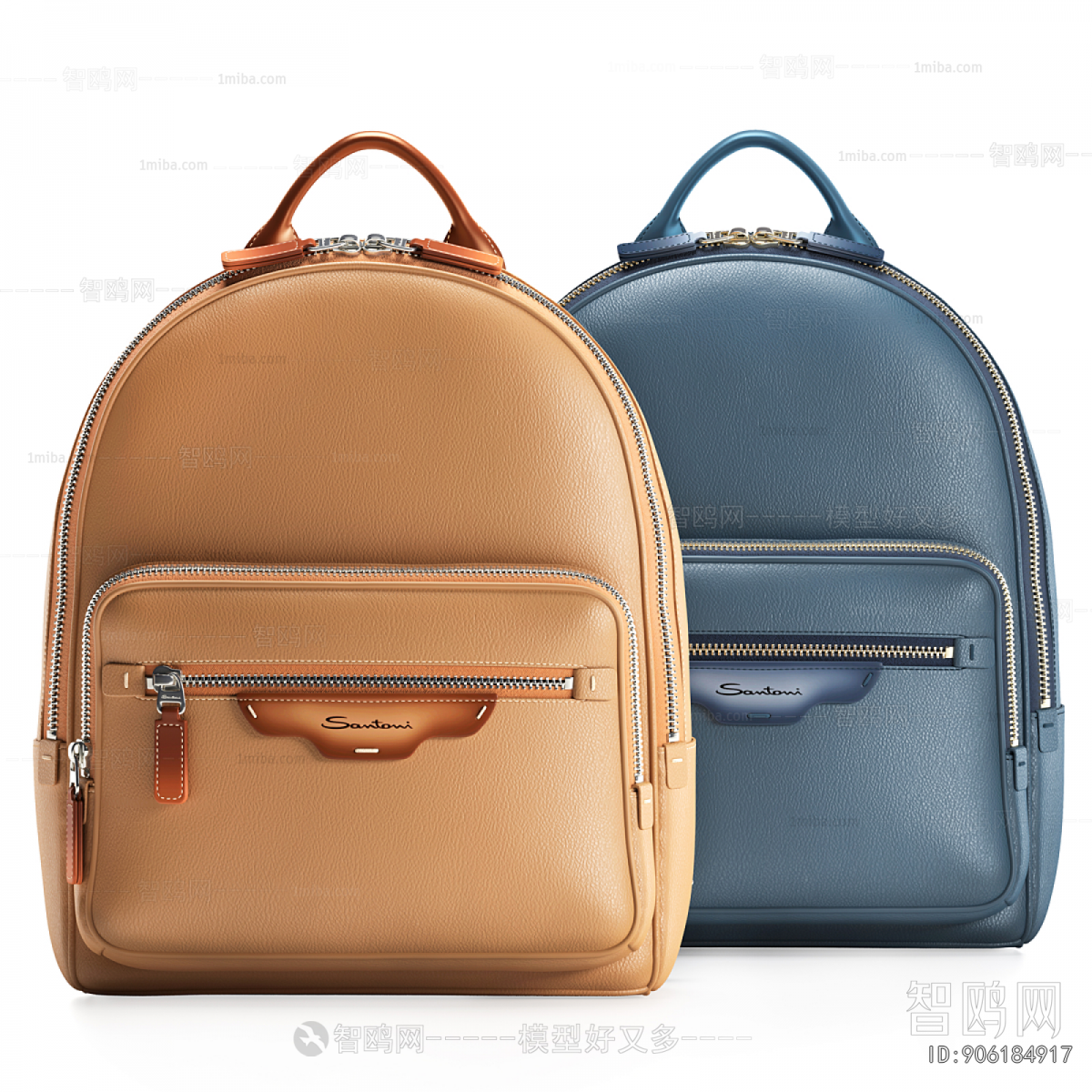 Modern Backpack And Backpack