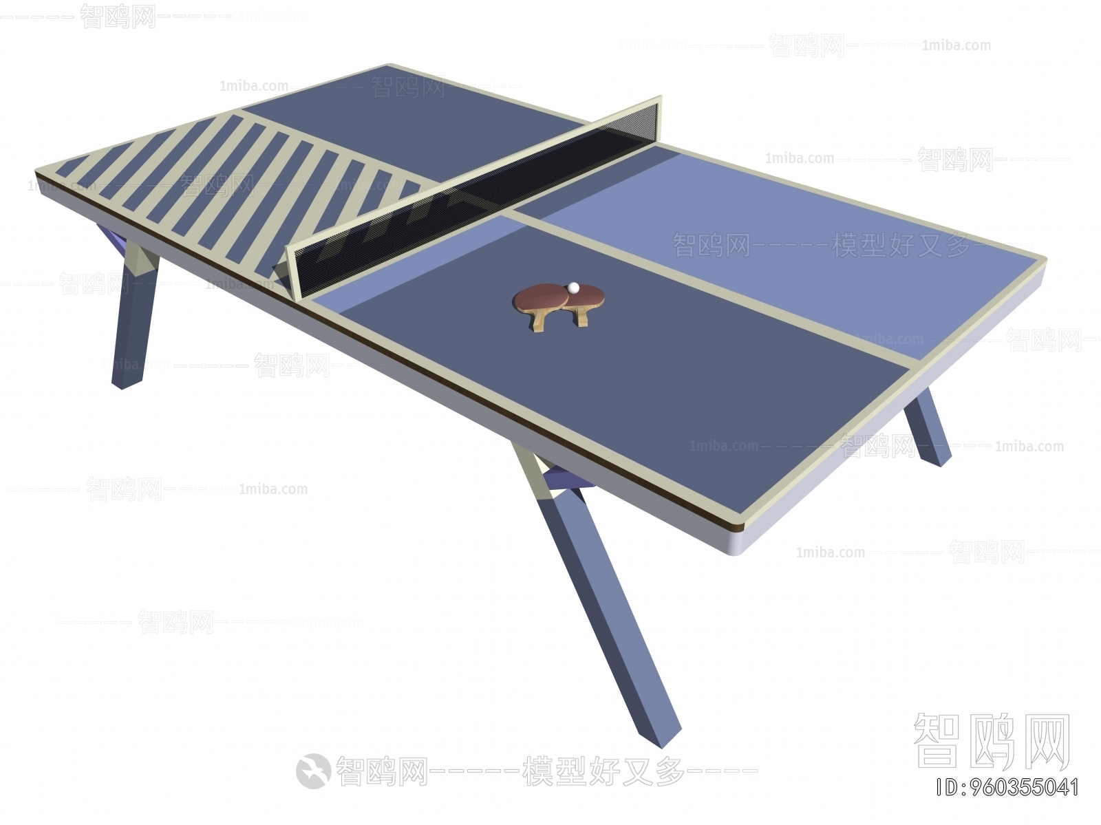 Modern Table-tennis Table