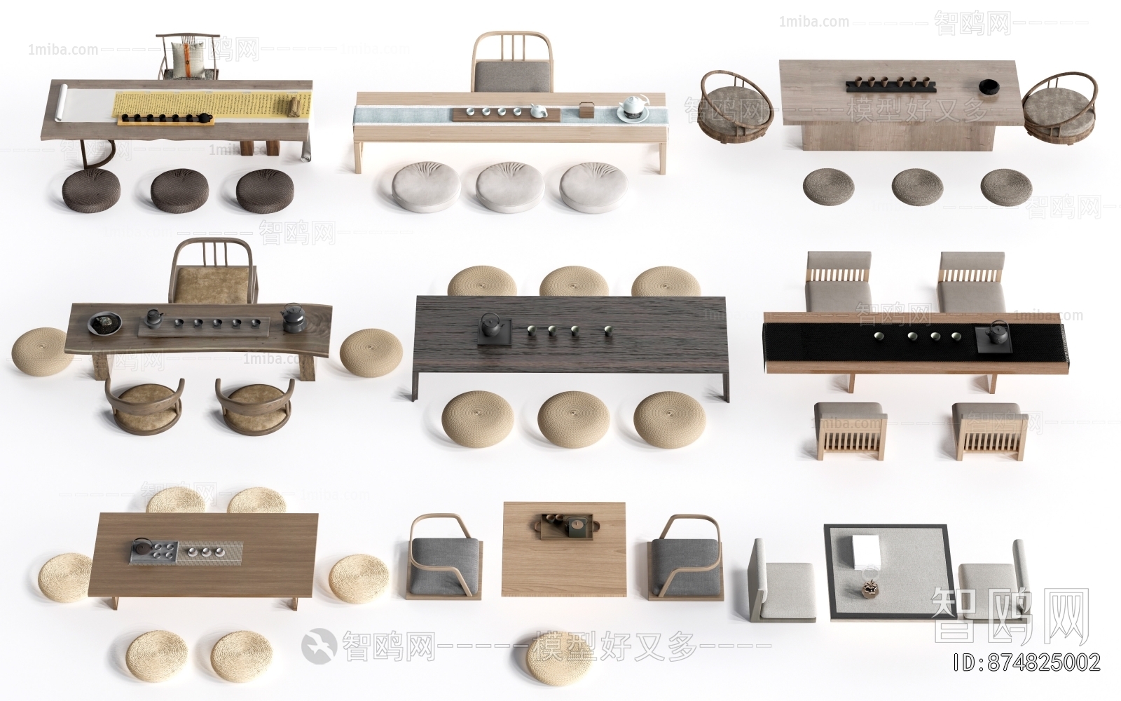 New Chinese Style Tea Tables And Chairs