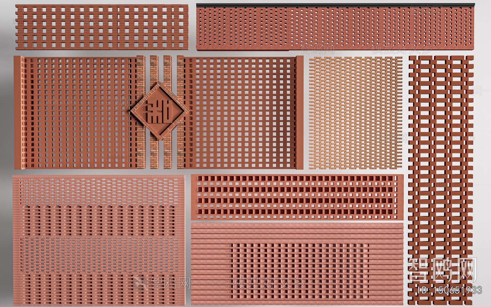 New Chinese Style Landscape Wall