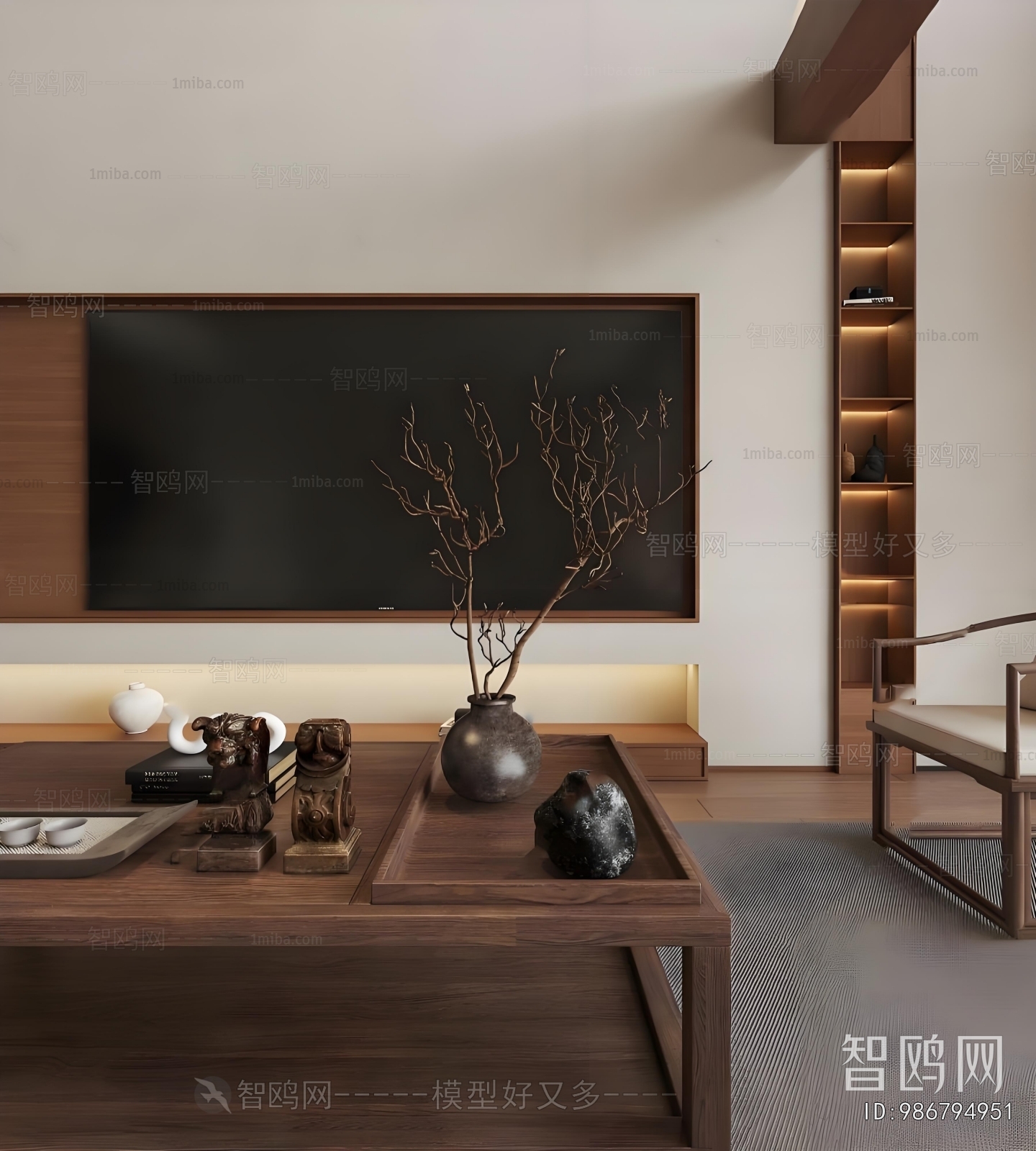 New Chinese Style Coffee Table