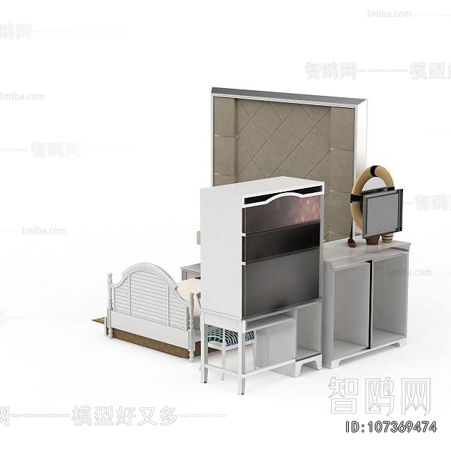 Simple European Style Dresser