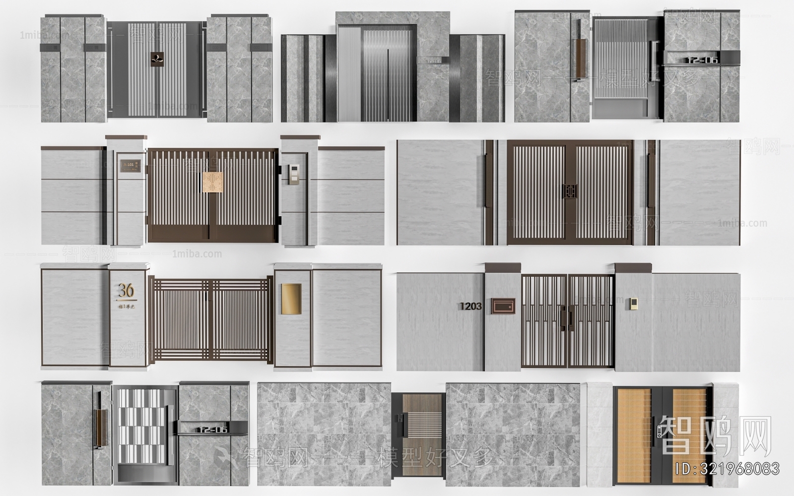 New Chinese Style Gate