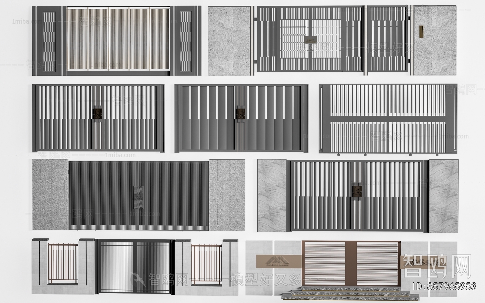 New Chinese Style Gate